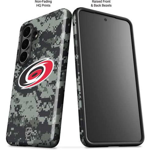 NHL Carolina Hurricanes Camo Galaxy S26 Impact Case