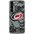 NHL Carolina Hurricanes Camo Galaxy S26 Plus Clear Case