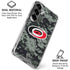 NHL Carolina Hurricanes Camo Galaxy S26 Plus Clear Case