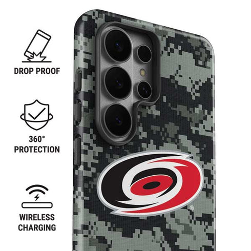 NHL Carolina Hurricanes Camo Galaxy S26 Ultra Impact Case