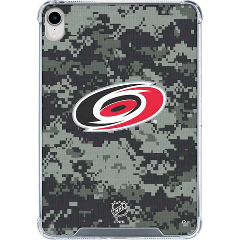 NHL Carolina Hurricanes Camo iPad 11th Gen (2025) Clear Case