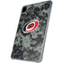 NHL Carolina Hurricanes Camo iPad Pro 11in (2024) Clear Case