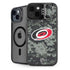 NHL Carolina Hurricanes Camo iPhone 13 Kickstand Case