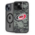 NHL Carolina Hurricanes Camo iPhone 15 Kickstand Case
