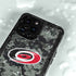 NHL Carolina Hurricanes Camo iPhone 15 Pro Waterproof Case