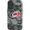 NHL Carolina Hurricanes Camo iPhone 16 Impact Case