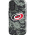 NHL Carolina Hurricanes Camo iPhone 16 Magsafe Impact Case