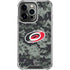 NHL Carolina Hurricanes Camo iPhone 16 Pro Clear Case