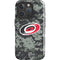 NHL Carolina Hurricanes Camo iPhone 16 Pro Impact Case