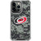 NHL Carolina Hurricanes Camo iPhone 16 Pro Max Clear Case