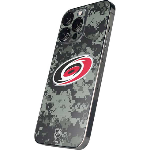 NHL Carolina Hurricanes Camo iPhone 16 Pro Max Skin