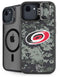 NHL Carolina Hurricanes Camo iPhone 16e Kickstand Case