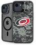 NHL Carolina Hurricanes Camo iPhone 16e Kickstand Case