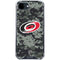 NHL Carolina Hurricanes Camo iPhone 16e Clear Case