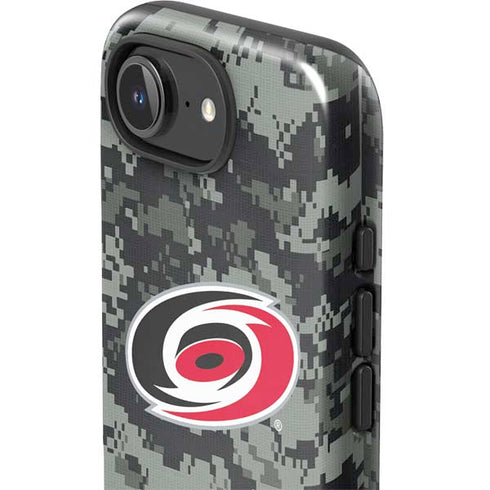 NHL Carolina Hurricanes Camo iPhone 16e Impact Case