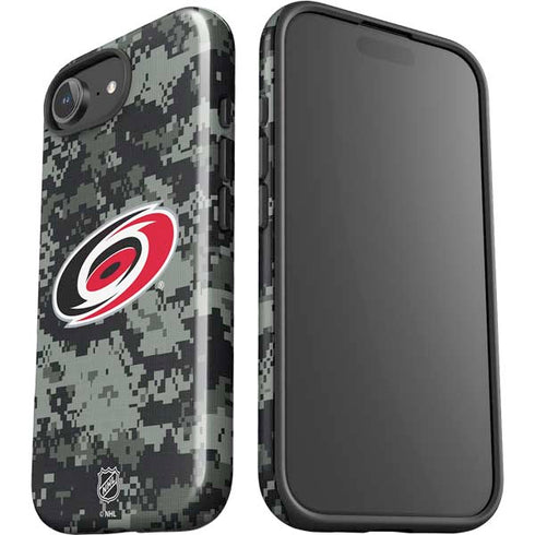 NHL Carolina Hurricanes Camo iPhone 16e Impact Case