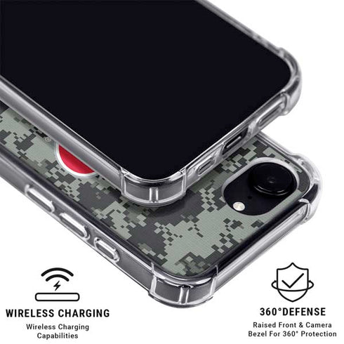 NHL Carolina Hurricanes Camo iPhone 16e MagSafe Case