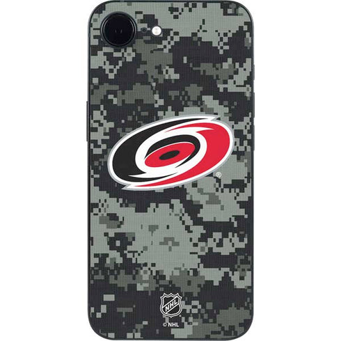 NHL Carolina Hurricanes Camo iPhone 16e Skin