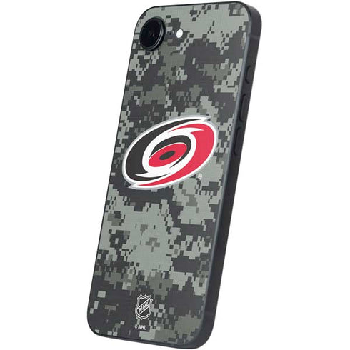 NHL Carolina Hurricanes Camo iPhone 16e Skin