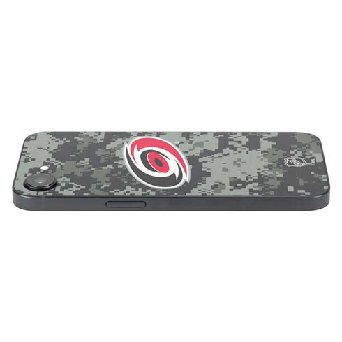 NHL Carolina Hurricanes Camo iPhone 16e Skin