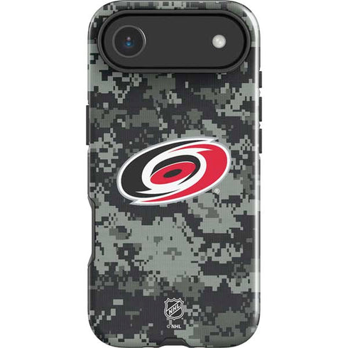 NHL Carolina Hurricanes Camo iPhone 17 Air Impact Case