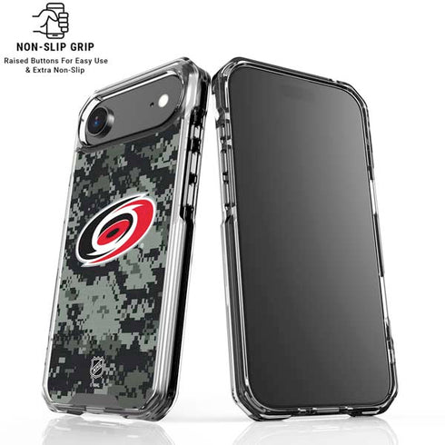 NHL Carolina Hurricanes Camo iPhone 17 Air MagSafe Case