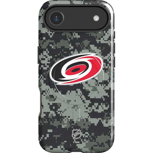 NHL Carolina Hurricanes Camo iPhone 17 Air Magsafe Impact Case