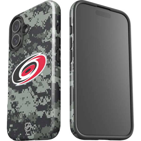 NHL Carolina Hurricanes Camo iPhone 17 Impact Case