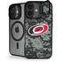 NHL Carolina Hurricanes Camo iPhone 17 Kickstand Case
