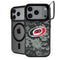 NHL Carolina Hurricanes Camo iPhone 17 Pro Kickstand Case