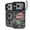 NHL Carolina Hurricanes Camo iPhone 17 Pro Max Kickstand Case