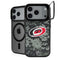 NHL Carolina Hurricanes Camo iPhone 18 Pro Kickstand Case