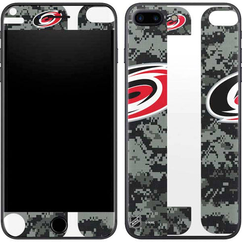 NHL Carolina Hurricanes Camo iPhone 8 Plus Skin