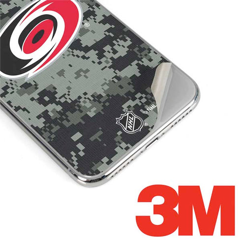 NHL Carolina Hurricanes Camo iPhone XS Max Skin