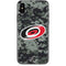 NHL Carolina Hurricanes Camo iPhone XS Skin