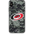 NHL Carolina Hurricanes Camo iPhone XS Skin