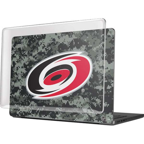 NHL Carolina Hurricanes Camo MacBook Pro 14in (2021-24) Case plus Skin