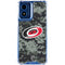 NHL Carolina Hurricanes Camo Moto G 5G (2024) Clear Case