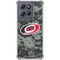 NHL Carolina Hurricanes Camo Moto G Play 5G (2025) Clear Case