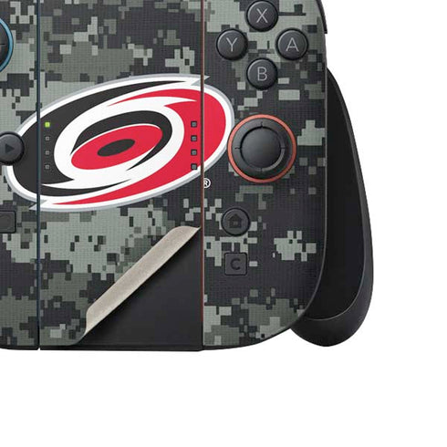 NHL Carolina Hurricanes Camo Nintendo Switch 2 (2025) Joy-Con Controller Skin