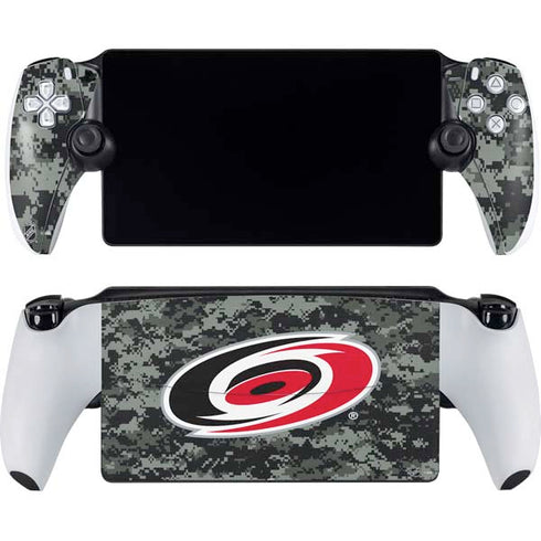 NHL Carolina Hurricanes Camo PlayStation Portal Remote Player Skin
