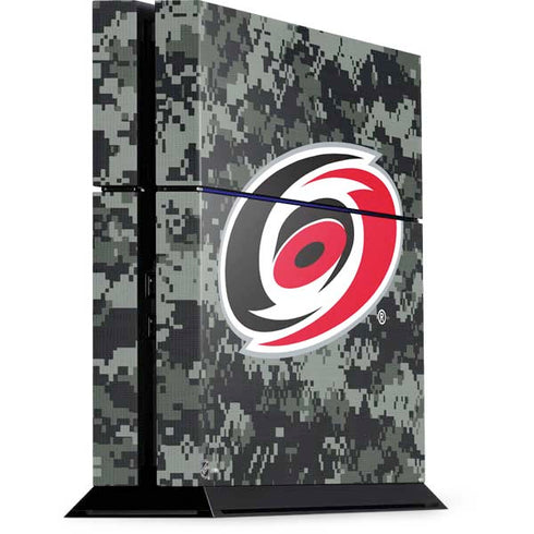 NHL Carolina Hurricanes Camo PS4 Console Skin