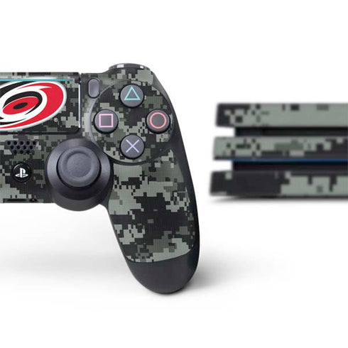 NHL Carolina Hurricanes Camo PS4 Pro Bundle Skin