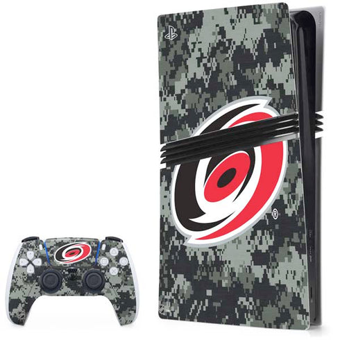 NHL Carolina Hurricanes Camo PlayStation PS5 Skins
