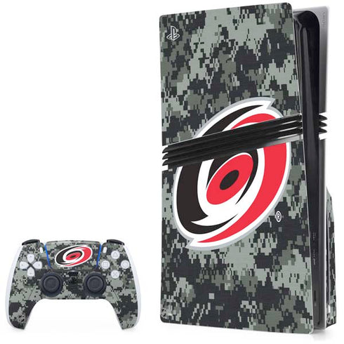NHL Carolina Hurricanes Camo PlayStation PS5 Skins