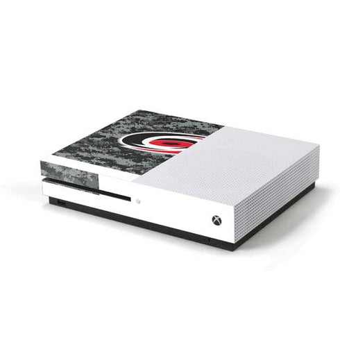 NHL Carolina Hurricanes Camo Xbox One S Console Skin