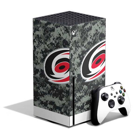 NHL Carolina Hurricanes Camo Xbox Series X Skins