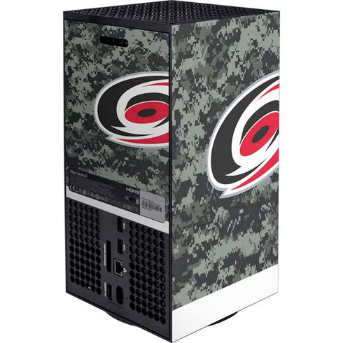 NHL Carolina Hurricanes Camo XBox Series X Digital Edition Bundle Skin