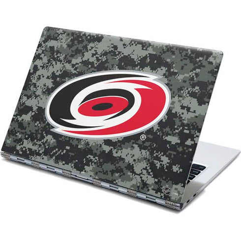 NHL Carolina Hurricanes Camo Yoga 910 2-in-1 14in Touch-Screen Skin