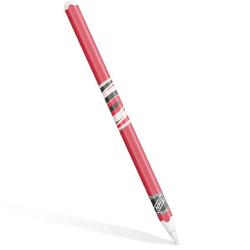 NHL Carolina Hurricanes Distressed Apple Pencil (2nd Gen 2019) Skin